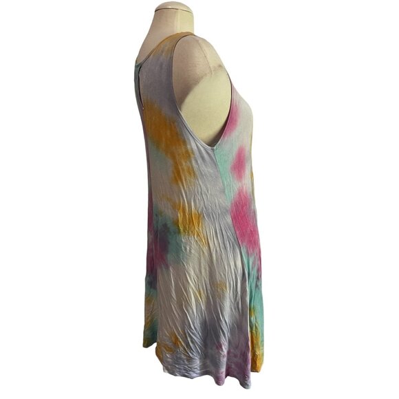 Jamie & Layla Tie Dye Sun Dress Sz Medium Womens Soft Light Sleeveless - Picture 6 of 10